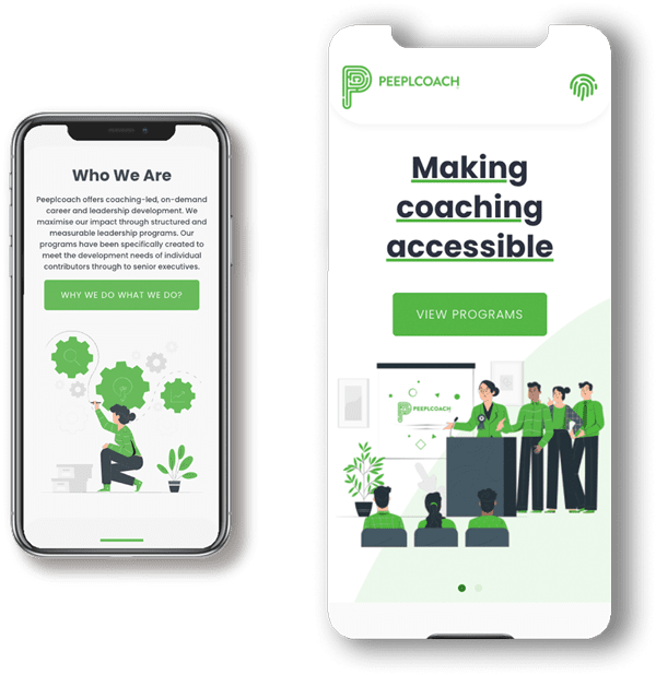 PeeplCoach Design by OPDS Digital Marketing Services in Melbourne